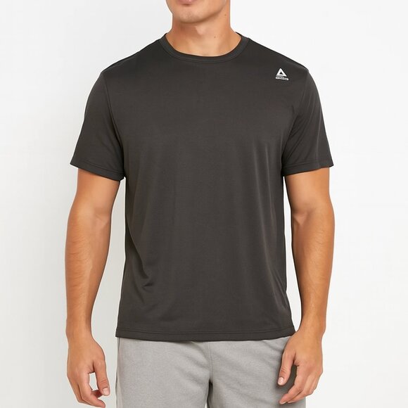 Reebok SpeedWick Short Sleeve Size XL Black EUC - Picture 1 of 8